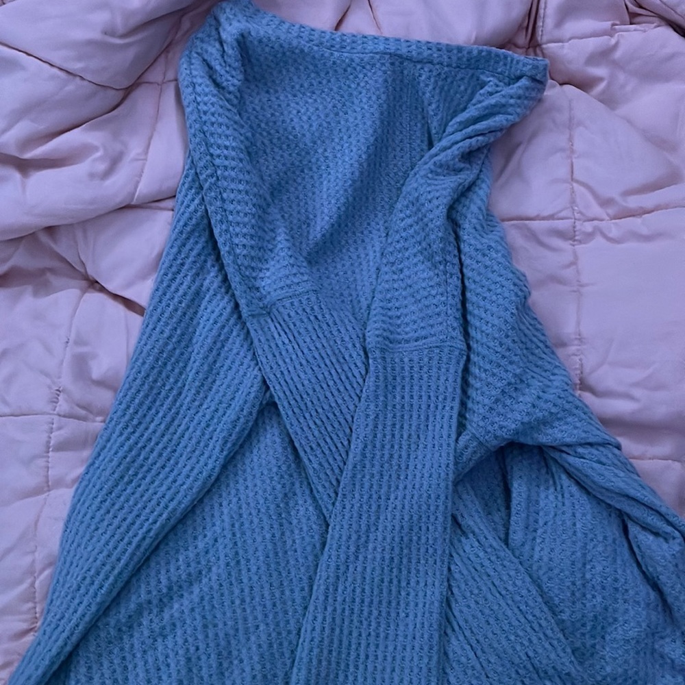 american eagle sweater, purple, l